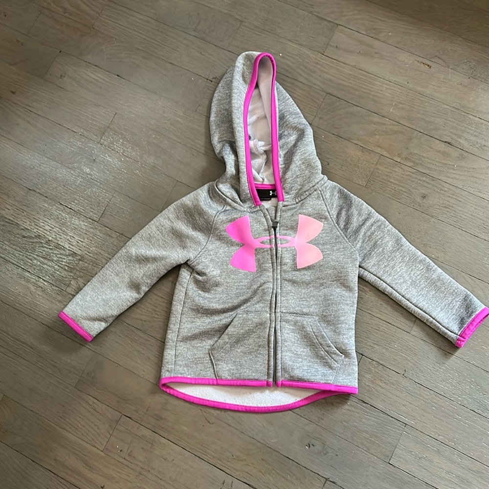 Under Armour Girls Pink Jacket